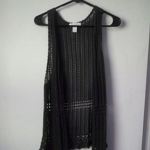 Crocheted vest